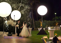 Etkinlik Şişirilebilir Ay Balon Işığı Reklam Tripod Topu Halogenlamp 2000W 90cm