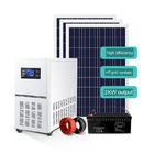 Fotovoltaik Güneş Enerjisi Panel Sistemi 220v Ev 2000w Şebekeden Bağımsız İnvertör Kontrolü