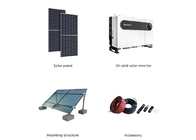 Şebeke Güneş Fotovoltaik Sistemi Endüstriyel Kullanım 1MW 2MW 240Vac