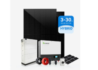 Hibrit Şebeke Dışı Güneş Paneli Güç Sistemi 8kW 10kW 15kW 20kW Enerji Konut