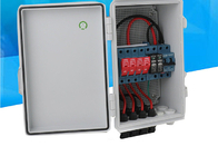 Plastik 15A PV Kombinezörü Kutusu 4 Tel 550VDC Güneş Paneli için Çapraz Çapraz