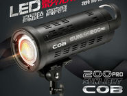 SL200W Pro LED Fotoğraf Işık, Fotoğrafçılık Renk Sıcaklığı 5500K için Taşınabilir Led Işıklar