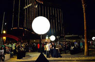 Kapalı Açık 600 Watt Ay Balon Işık Olay Dekorasyonu 1.6m / 5.2ft Çapı