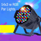 Sahne LED Olay Aydınlatma 162 Watt 8 adet 54X3 W DJ PAR RGBW Disko Projektör Ev Düğün