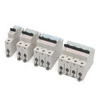 63A 1P 2P 3P 4P MCB Minyatür Devre Kesici Eğrisi C 230V / 400V IEC60898