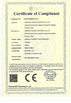 Çin Wuxi Fenigal Science &amp; Technology Co., Ltd. Sertifikalar