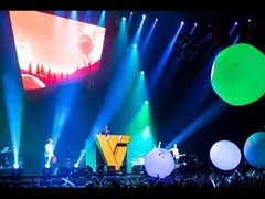 1m 80cm 50cm RGB LED Parlak Toplar: Büyük kalabalık etkinlikleri, konserler ve müzik festivalleri için mükemmel