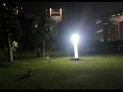 No Glare Inflatable Lighting Tower 1200W 60HZ Emergency System for Night Outdoor Portable Use