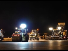 Güneş Serisi 640W LED Güvenlik Balonu Işığı Yangın Kurtarma Gece İnşaatı için İdealdir