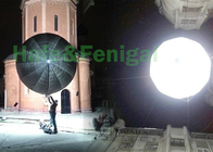 Sinematografik HMI Filmi LED Aydınlatma Balonu Küre / Elips 4000w Gün Işığı