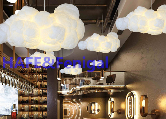 Dream Cloud Şişme Ay Balon Işık Lambası Restoran Sergi Dekorasyonu 220V