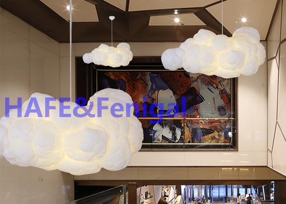 Dream Cloud Şişme Ay Balon Işık Lambası Restoran Sergi Dekorasyonu 220V