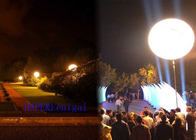 Dekoratif Aydınlatma Şişme Ay Balon Işık Olay Kutlama LED 800W 240VAC