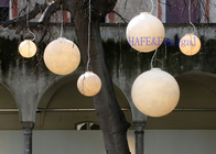 Dekorasyon LED400W İçin Büyük Dev Reklam Şişme Ay Balon Işık