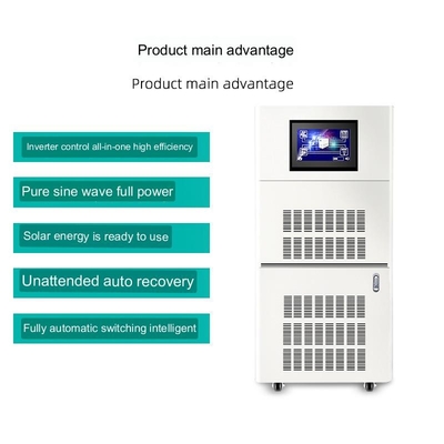 15KW Güneş Jeneratörü Sistemi Ev Kapalı Izgara Depolama Fotovoltaik Komple Set 220v Yüksek Güç