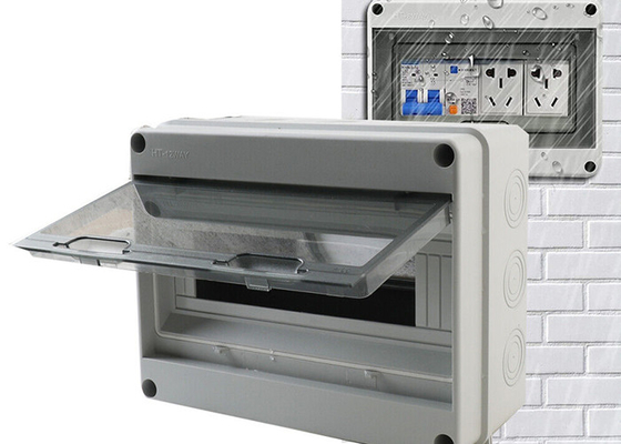 Güç dağıtım kesicisi kutusu IP65 Su geçirmez Din Rail İçerisi 250*105*195MM