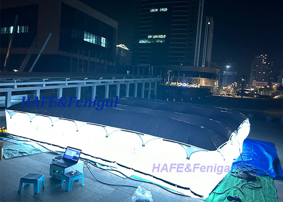 6M*5M*1M PAD Film Light Balon Flicker Ücretsiz 5600k Açık hava çekimi için