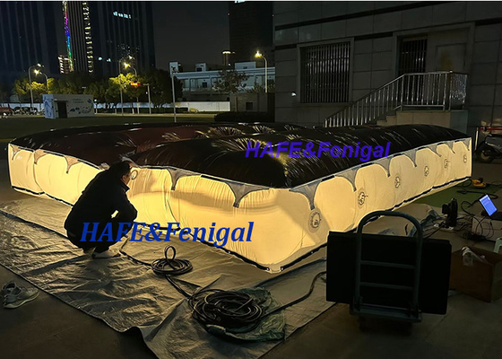 6M*5M*1M PAD Film Light Balon Flicker Ücretsiz 5600k Açık hava çekimi için