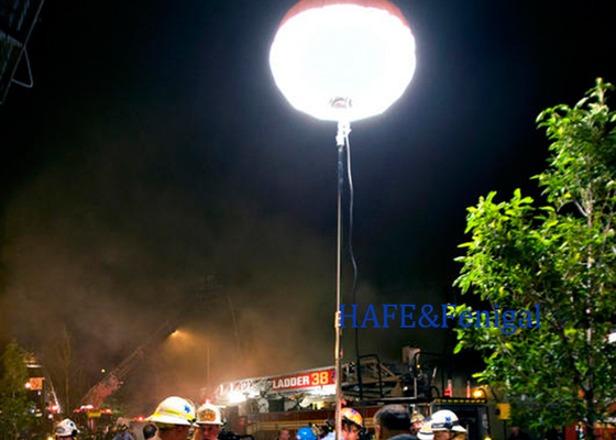 Dışarıdaki HMI Parlama Serbest Işıklama Yüksek Performanslı 3600W Gece Işıklama Kurtarma
