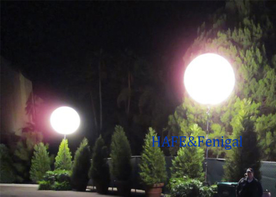 Dış Su Dayanıklı Etkinlik Dekorasyonu Balon Işık LED 200W 400w Özel Boyut Logo