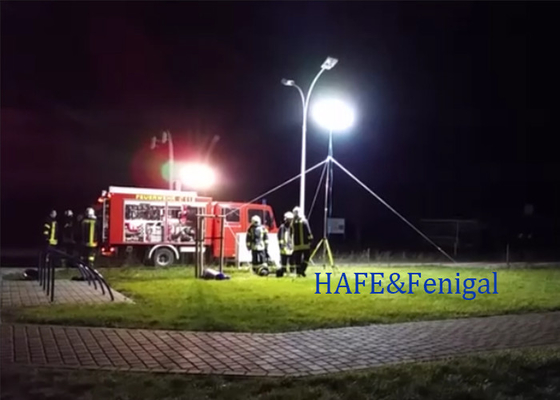 80000lm Parlama Yok Gece Kurtarma Çalışmaları İçin Taşınabilir Üçlü 800w LED Işıklar