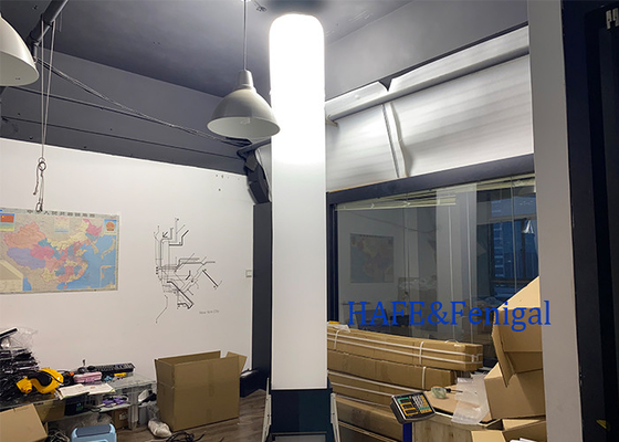 Dışarısı Gece Taşınabilir Şişirme Işık Kulesi Acil Durum Sistemi HMI 1200W