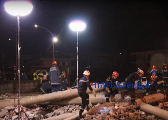 Büyük Alan Işıklandırma Kurtarma 911 Işıklandırma 400W LED Taşınabilir Işık Destek Özelleştirme