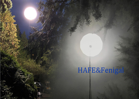 Film ve televizyon için eşit dağılmış yanıp sönen ışıklandırma için yüksek performanslı film aydınlatma balonu