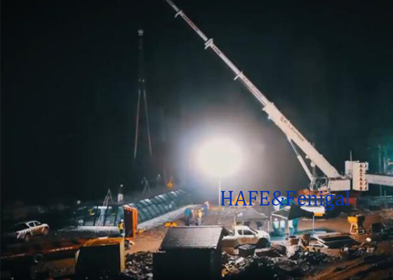 Güvenli Güneş Serisi Balon Işığı LED 400W Uygun Gece Çalışma Işıklandırma Kategorisi