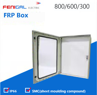 SMC Polyester FRP Kutusu 220/380V Güç Dağıtım Kutusu IP66 Su geçirmez Elektrik Kutusu