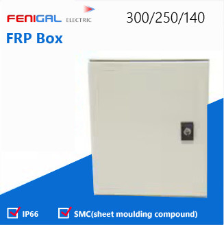 SMC Polyester FRP Kutusu 220/380V Güç Dağıtım Kutusu IP66 Su geçirmez Elektrik Kutusu