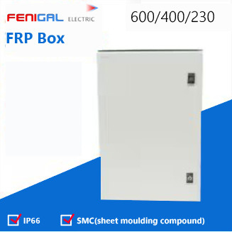 SMC Polyester FRP Kutusu 220/380V Güç Dağıtım Kutusu IP66 Su geçirmez Elektrik Kutusu