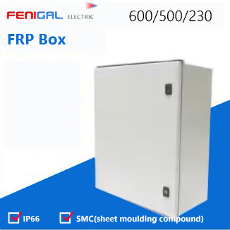 SMC Polyester FRP Kutusu 220/380V Güç Dağıtım Kutusu IP66 Su geçirmez Elektrik Kutusu