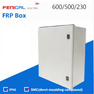 SMC Polyester FRP Kutusu 220/380V Güç Dağıtım Kutusu IP66 Su geçirmez Elektrik Kutusu