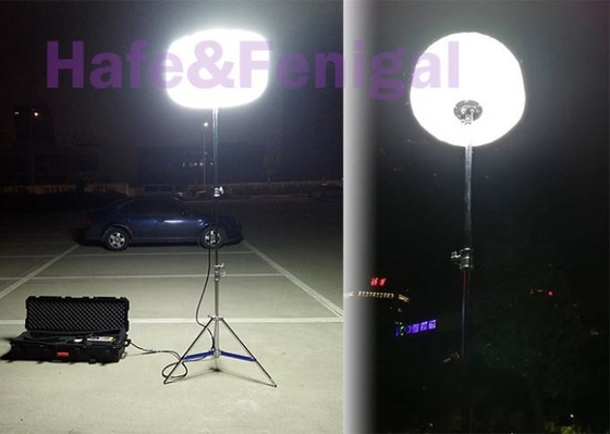 800W'lik sönükleyici LED Kurtarma İnşaat Güvenlik Balonu ışığı