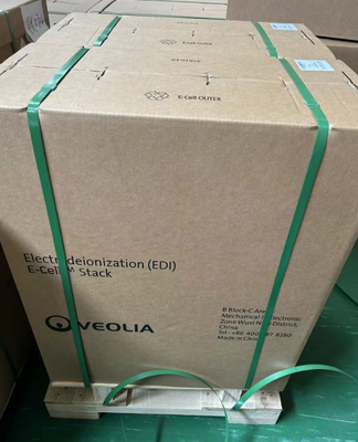 Akış 5.0 M3/H Veolia Suez EDI Modülleri E-Cell-3X Suez Ultra saf su sağlamak için