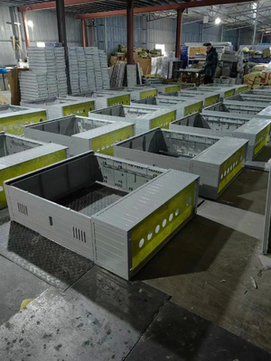 SMC 1000x800x700mm Cam Lifi Kaplama Kutusu yalıtım