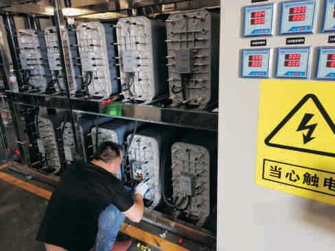 3.5-5.5m3/H EDI Yığınları MK-5T Elektrodeonizasyon Saf Su Üretimi