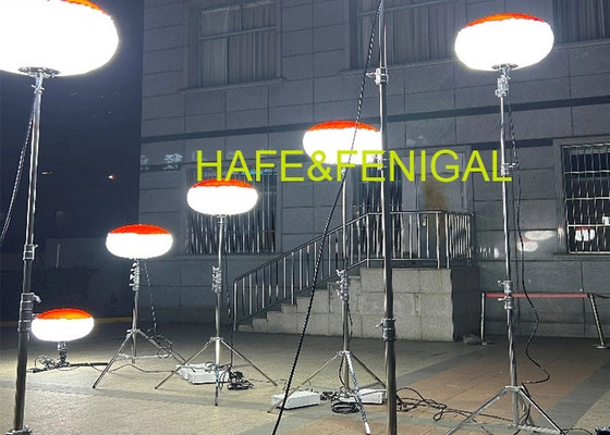 HAFE 400W LED Balon Işığı Şantiye Güvenliğini ve Görünürlüğü Artırır