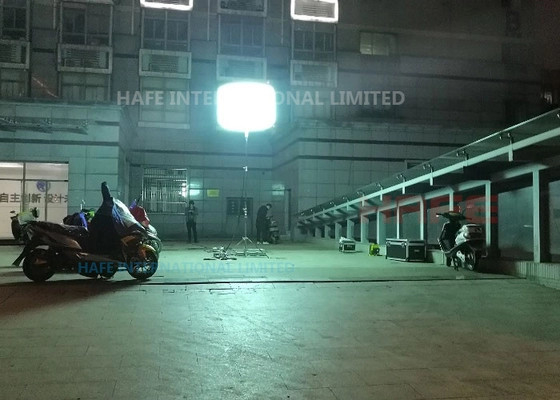 HAFE 400W LED Balon Işığı Şantiye Güvenliğini ve Görünürlüğü Artırır