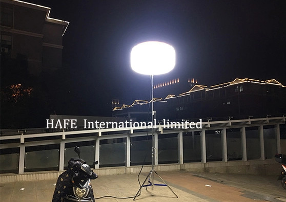 Sun Serisi LED Balon Işığı Gece Çalışmaları ve Film Prodüksiyonu İçin Güçlü, Parlamayan Aydınlatma