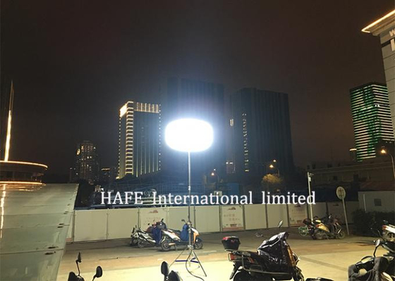 Güneş 1000W LED Balon Işığı Deprem Kurtarma için Esas Tripod Işığı