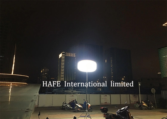 Gece İnşaatı için 360 Derece SUN 480W LED Balon Işık, Göz Kamaştırmayan Çalışma Alanı Aydınlatması