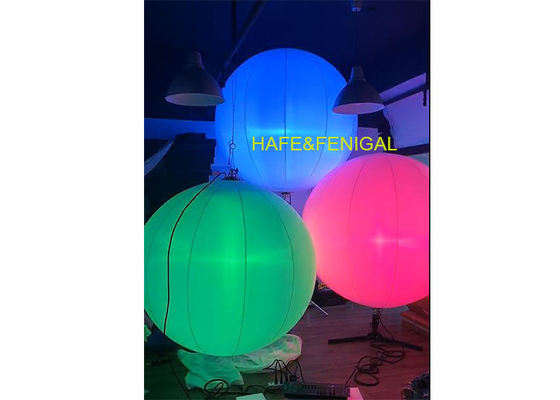 - Evet.1.6m / 5.2ft 400W LED RGBW Renk Değişen Balon Işığı DMX Kontrolüyle