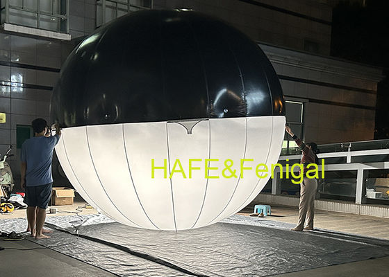 Filmciler Şişirilebilir Küresel LED İki Renkli Balon Işıkları Asacak