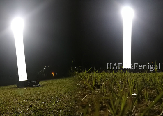 Acil Aydınlatma Şişme Kule Sistemi HMI1000W 360 Derece Parlama Yapmayan Dış Mekan Taşınabilir