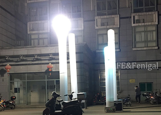 Dış Mekan Güç Kaynağı İsteğe Bağlı 120V/50HZ HID 1000w Şişme Acil Durum Aydınlatma Kulesi Aküsü