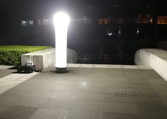 Şişme Aydınlatma Kulesi Acil Durum Sistemi 1200W 60HZ Gece Açık Hava Taşınabilir Özelleştirme Desteği