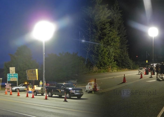 Çalışma Alanı Aydınlatması İçin 400w LED Balon Işık, Dağıtılmış Yumuşak Işık İle Kolay Kurulum