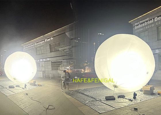 - Evet.4.2m Sferik 360 Dereceli Halogen 2.4KW Film Üretimi için Balon Işığı
